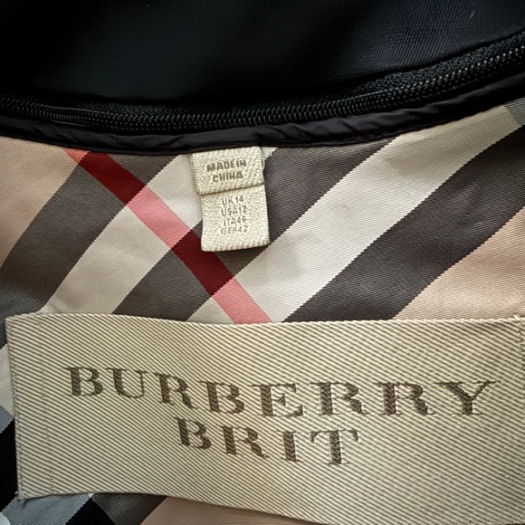 Burberry Brit Bowpark Hooded Raincoat w detachable hood and Wool lining - Picture 3 of 12
